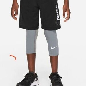 Nike Pro 3/4 Dri Fit Tight Fit Tights Big Kids Size Small
